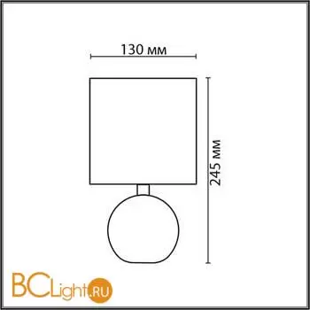 Настольная лампа Lumion VILANA 8167/1T - Фото 0