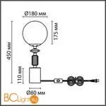 Настольная лампа Lumion VIVIEN new 6580/1T - Фото 0