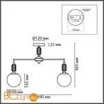 Люстра Lumion VIVIEN new 6580/5C - Фото 0