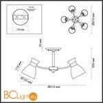 Люстра Lumion Wilma 4534/5C - Фото 2