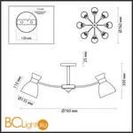 Люстра Lumion Wilma 4535/8C - Фото 1