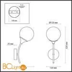 Бра Lumion Yoko 4558/1W - Фото 0