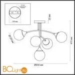 Люстра Lumion Yoko 4558/5C - Фото 0