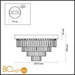 Потолочный светильник Lumion ZAHA 5257/6C - Фото 0