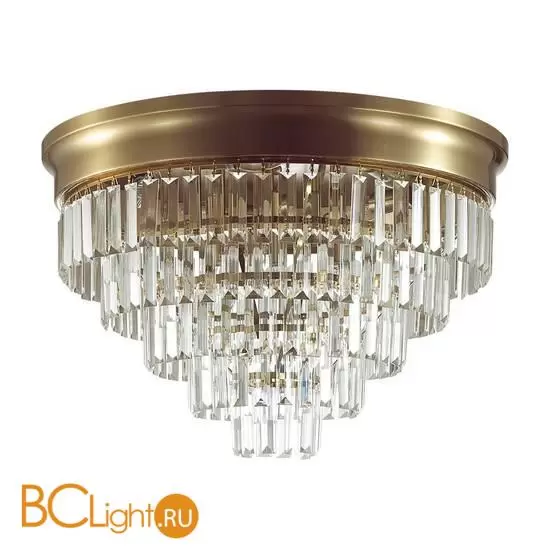 Потолочная люстра Lumion Zaha 5257/8C латунь/хрусталь металл/прозрачный Е14 8*40W 220V с подвесками Потолочная люстра Lumion Zaha 5257/8C латунь/хрусталь металл/прозрачный Е14 8*40W 220V с подвесками