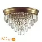 Потолочная люстра Lumion Zaha 5257/8C латунь/хрусталь металл/прозрачный Е14 8*40W 220V с подвесками