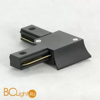 Коннектор шинопровода Lussole Loft Milazzo 10325 угловой коннектор черный - Фото 0