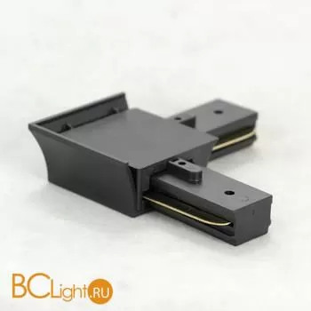 Коннектор шинопровода Lussole Loft Milazzo 10325 угловой коннектор черный - Фото 1