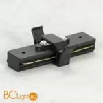 Коннектор для 1-фазного трека Lussole 10324 прямой коннектор черный - Фото 1