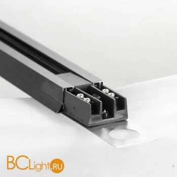 Lussole 10340 1м Шинопровод черный 1-фазный - Фото 2