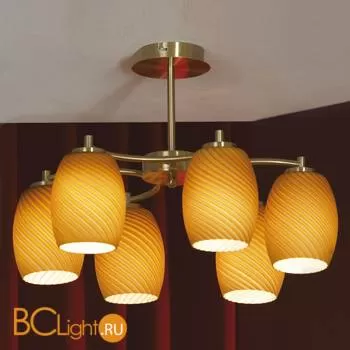 Потолочная люстра Lussole Leverano LSF-6613-06