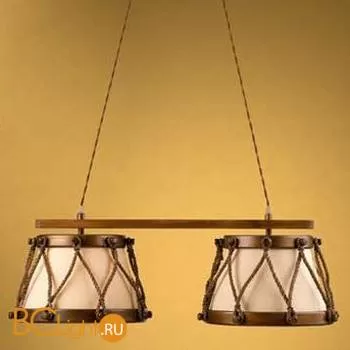 Подвесной светильник Lustrarte Rustica Tambor 366/2.89 Kobi - Фото 0