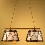 Подвесной светильник Lustrarte Rustica Tambor 366/2.89 Kobi - Фото 0