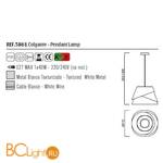 Подвесной светильник Mantra Alboran 5861 - Схема
