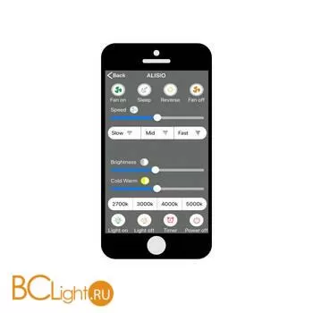 Потолочный светильник-вентилятор Mantra Alisio 6705 - Фото 1