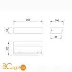 Настенный светильник Mantra ALTEA 8097 - Фото 0