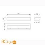 Настенный светильник Mantra ALTEA 8096 - Фото 0