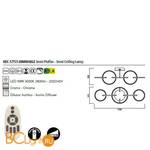 Потолочный светильник Mantra Aros 5755 - Схема