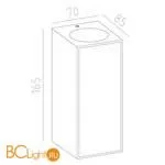 Уличный настенный светильник Mantra BERET 7929 - Фото 1