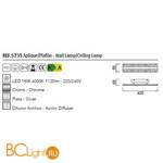 Потолочный светильник Mantra Burbuja 5735 - Схема