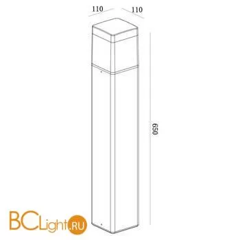 Садово-парковый фонарь Mantra CHICAGO 8109 - Фото 1