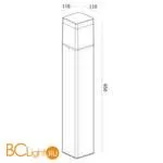 Садово-парковый фонарь Mantra CHICAGO 8109 - Фото 1