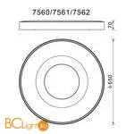 Потолочный светильник Mantra Coin 7690 - Фото 1