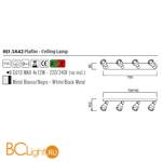 Спот (точечный светильник) Mantra Kos 5842 - Схема