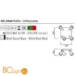 Спот (точечный светильник) Mantra Kos 5844 - Схема