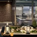 Садово-парковый фонарь Mantra Meribel 6490 - Фото 0