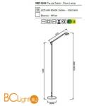 Торшер Mantra Natalia 5656 - Схема