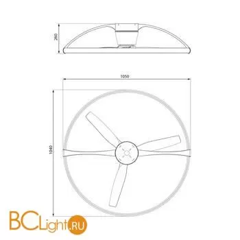 Потолочный светильник Mantra Nepal 7532 - Фото 8