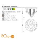 Потолочный светильник Mantra Nido 5900 - Схема