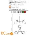 Люстра Mantra Nordica 5461 - Схема