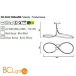 Потолочный светильник Mantra Nur 6000 - Схема