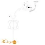 Настольная лампа Mantra Polinesia 7135 - Фото 4