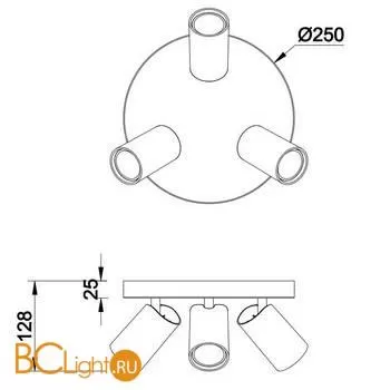 Потолочный светильник Mantra Sal 7961 - Фото 2