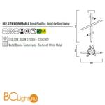 Потолочный светильник Mantra Take 5781 - Схема