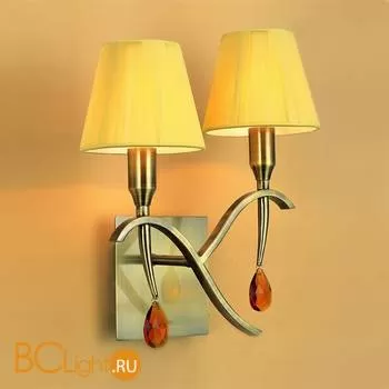 Бра Mantra Viena Pantalla Cuero 0358