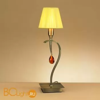 Настольная лампа Mantra Viena Pantalla Cuero 0359