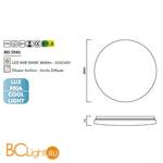 Потолочный светильник Mantra Zero II 5941 - Схема