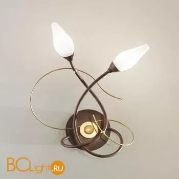 Бра Masca Armonia 1832/A2 Tabacco oro / Glass 505