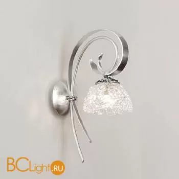 Бра Masca Artica 1864/A1 Argento nero / Glass 577