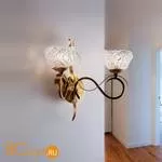 Бра Masca Artica 1864/A2 Oro cannella / Glass 577 - Фото 0