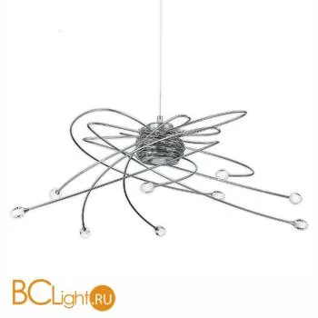 Подвесной светильник Masca Atomo 1816/9+1 Alluminio / Glass 408