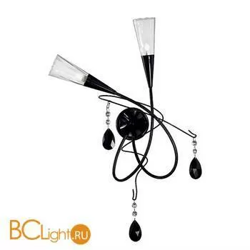 Бра Masca Black Beauty 1803/A2S Nero lucido / Glass 390
