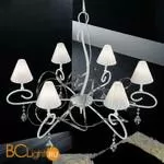 Люстра Masca Chic 1831/6 Bianco lucido / Glass 502