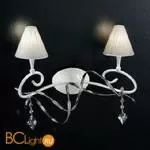 Бра Masca Chic 1831/A2 Bianco lucido / Glass 502