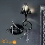 Бра Masca Chic 1831/A1D Nero lucido / Glass 501