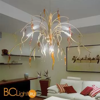 Люстра Masca Crystal 1820/8S Oro n.1 / Glass 435 436